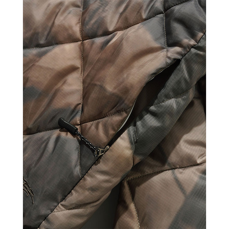BUTTERGOODS(バターグッズ)/ Diamond Quilt Puffer -FOREST CAMO-