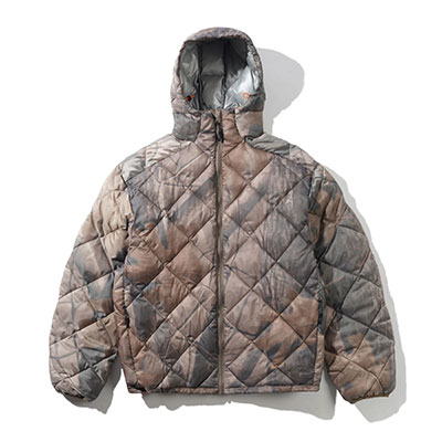 BUTTERGOODS(バターグッズ)/ Diamond Quilt Puffer -FOREST CAMO-