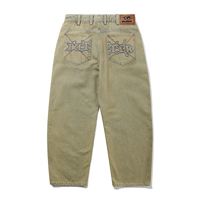 BUTTERGOODS(バターグッズ)/ Serif Baggy Denim Jeans -SUNFADE BLUE-