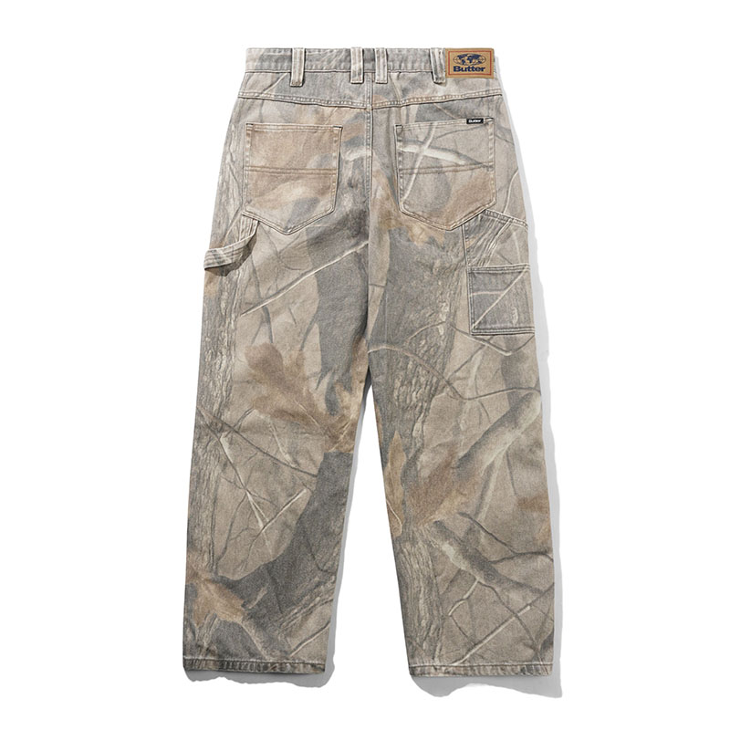 BUTTERGOODS(バターグッズ)/ Carpenter Denim Jeans -FOREST CAMO-