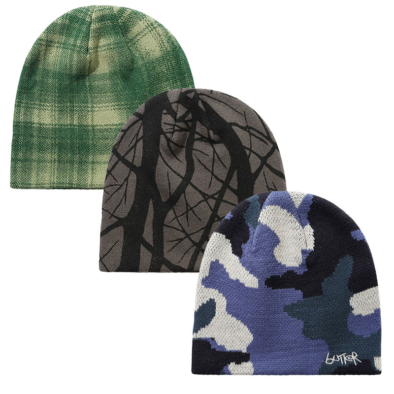 BUTTERGOODS(バターグッズ)/ Abseil Skully Beanie -3.COLOR-