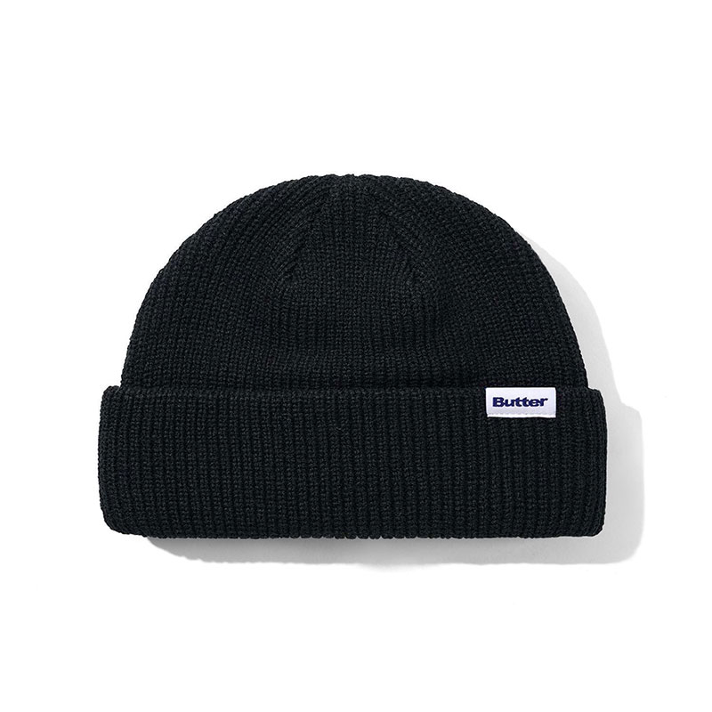 BUTTERGOODS(バターグッズ)/ Wharfie Beanie -BLACK-