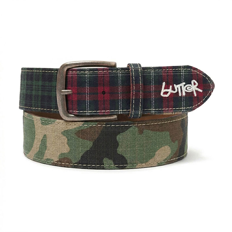 BUTTERGOODS(バターグッズ)/ Patchwork Belt -MULTI-