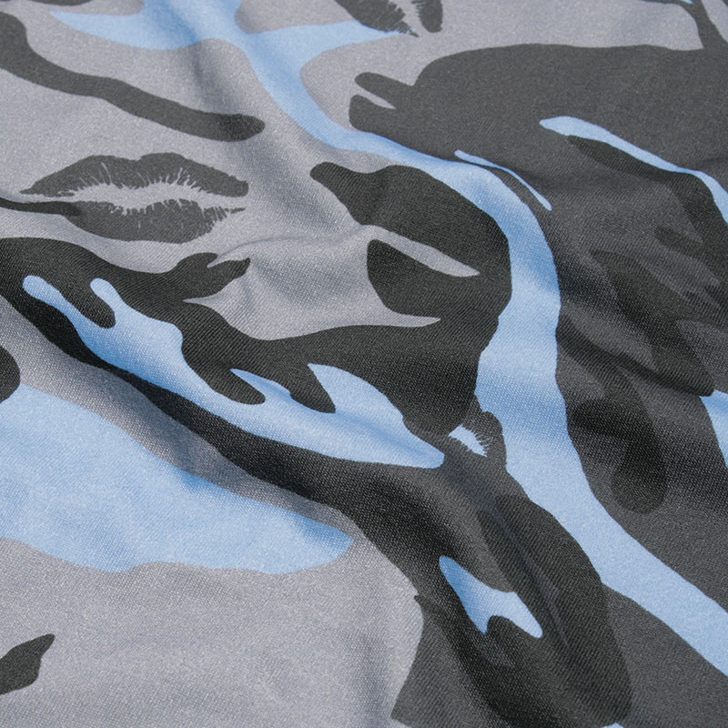 BYE JEREMY(バイジェレミー)/ CAMO T-SHIRT -BLUE-