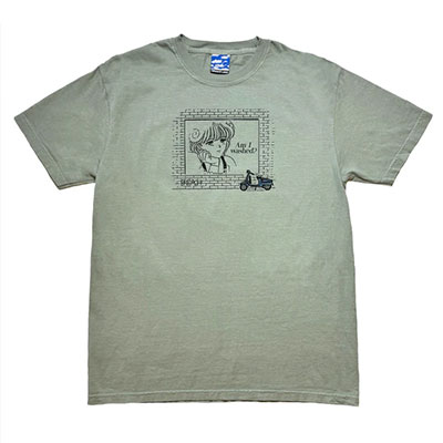 BLEACH USA(ブリーチ)/ WASHED TEE -SAGE GREEN-