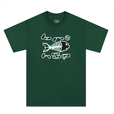 BRONZE 56K(ブロンズ)/ FISH TECH TEE -GREEN-