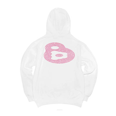 b.Eautiful(ビューティフル)/ Puri Hoodie -WHITE-