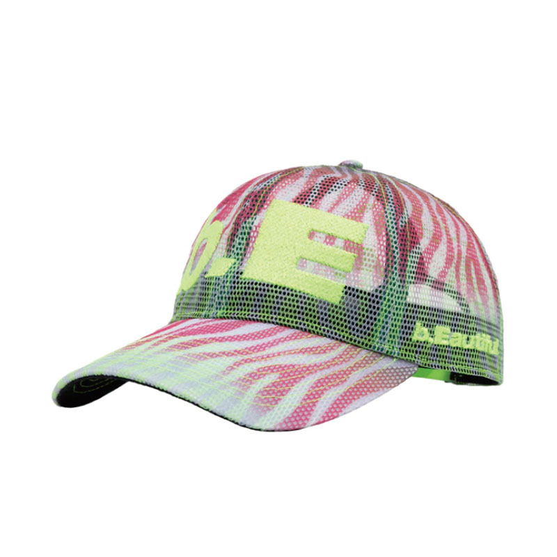 b.Eautiful(ビューティフル)/ b.E Hat -Multi Zebra Mesh / Highlighter-
