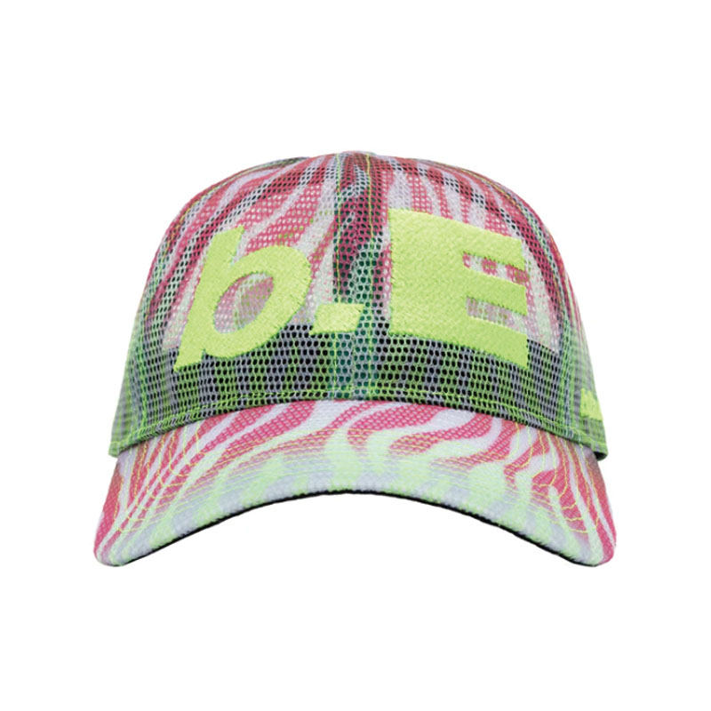 b.Eautiful(ビューティフル)/ b.E Hat -Multi Zebra Mesh / Highlighter-