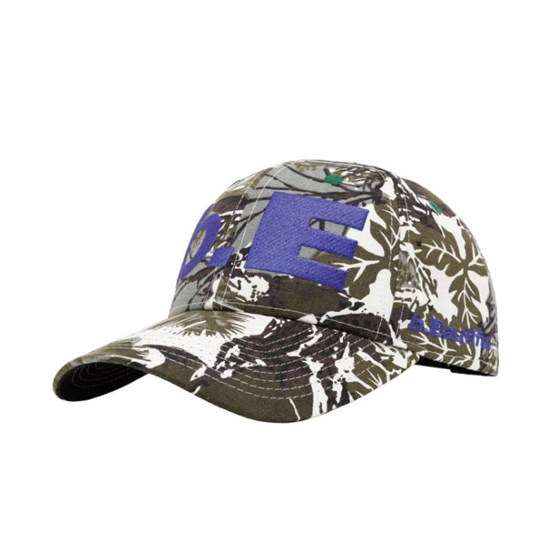 b.Eautiful(ビューティフル)/ b.E Hat -Oak Camo / Deep Blue-