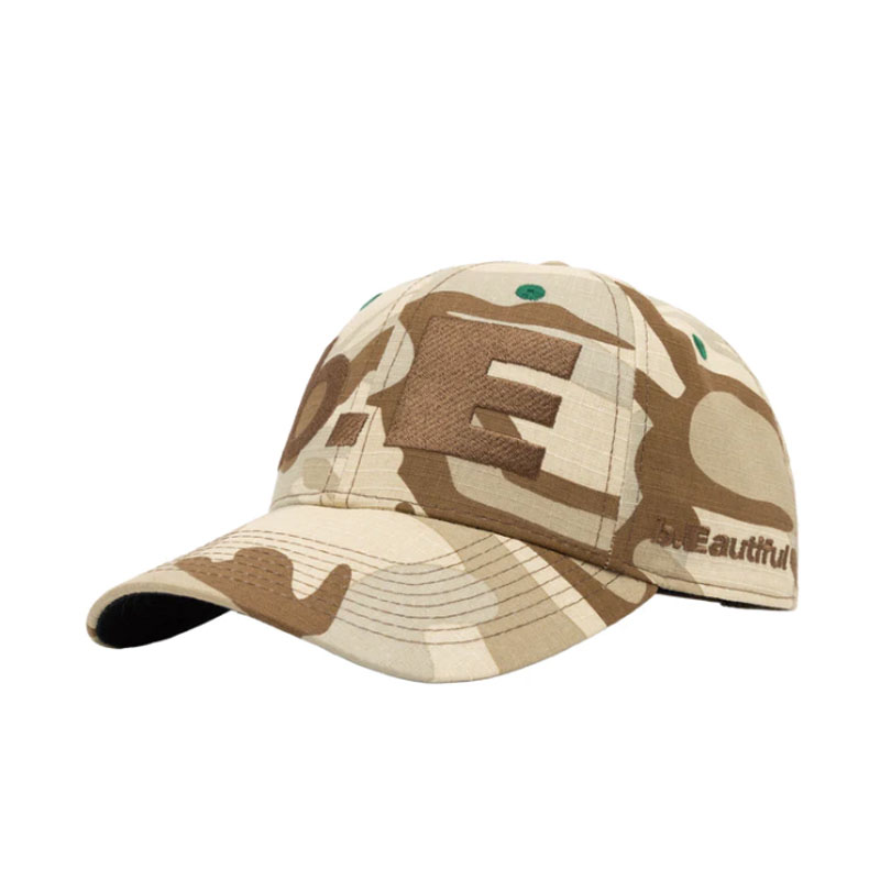 b.Eautiful(ビューティフル)/ b.E Hat -Sand Camo / Brown-