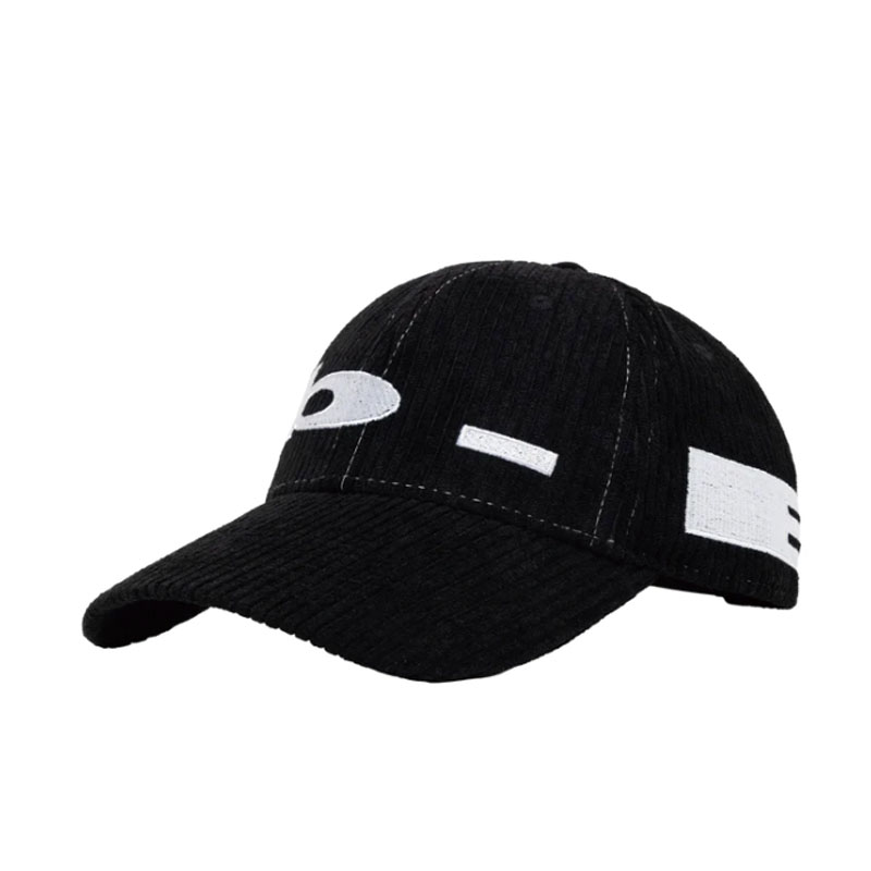 b.Eautiful(ビューティフル)/ b.E Low Hat -Black Corduroy / White-