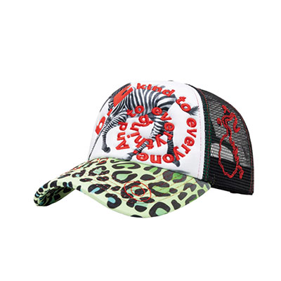 b.Eautiful(ビューティフル)/b.i Foam Trucker Hat -Baby Zebra-