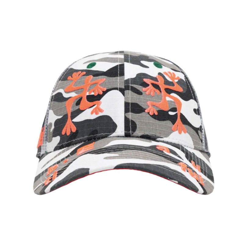 b.Eautiful(ビューティフル)/ Biyu Hat -Black White Camo / Buffalo Check-