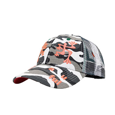 b.Eautiful(ビューティフル)/ Biyu Hat -Black White Camo / Buffalo Check-