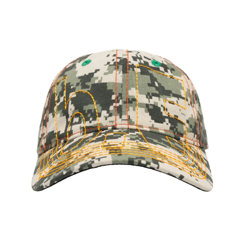 b.Eautiful(ビューティフル)/ Vapor 6 Panel Hat -Cala Digicamo / Orange-