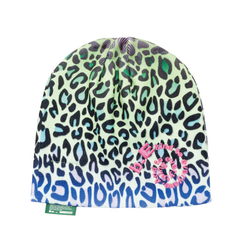 b.Eautiful(ビューティフル)/ Max Animal Beanie -Multi / Hot Pink-