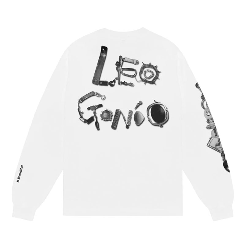b.Eautiful(ビューティフル)/ b.Eautiful x LEO GON’DO Chains LS Shirt -2.COLOR-