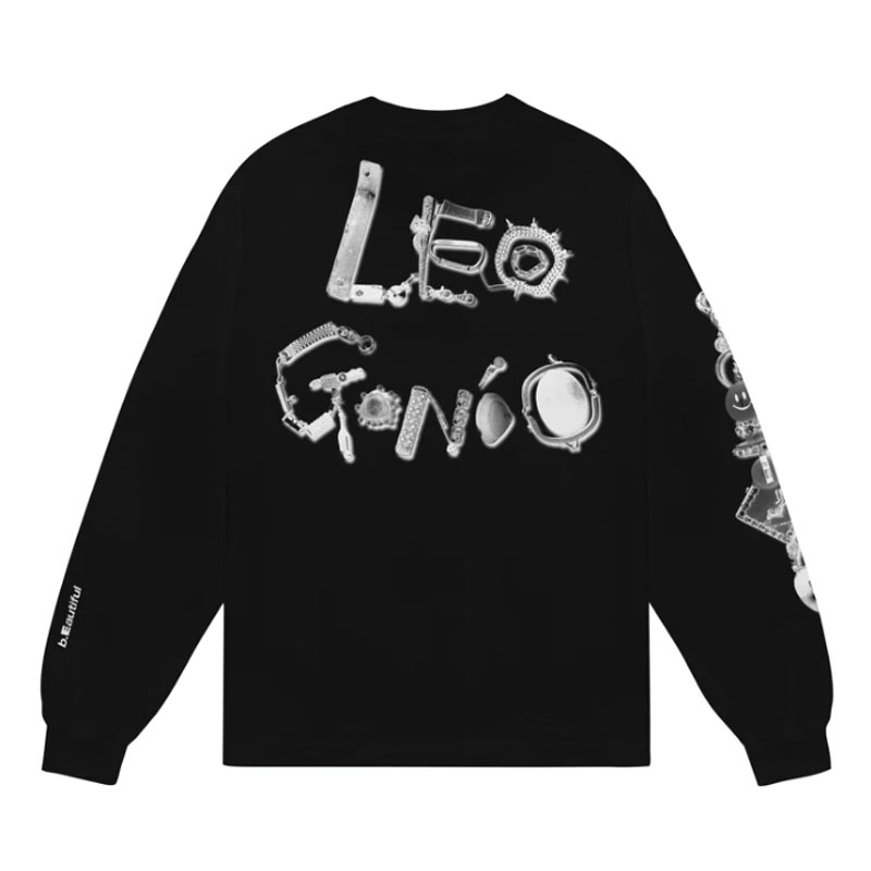 b.Eautiful(ビューティフル)/ b.Eautiful x LEO GON’DO Chains LS Shirt -2.COLOR-