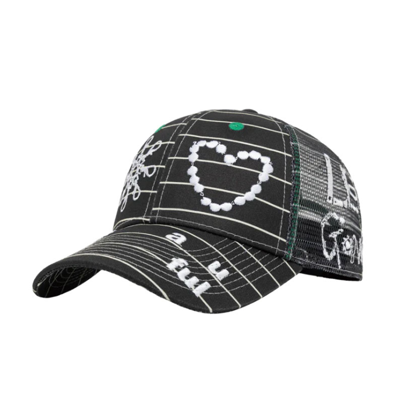 b.Eautiful(ビューティフル)/ b.Eautiful x LEO GON’DO Biyu Hat -BLACK STRIPE/WHITE-