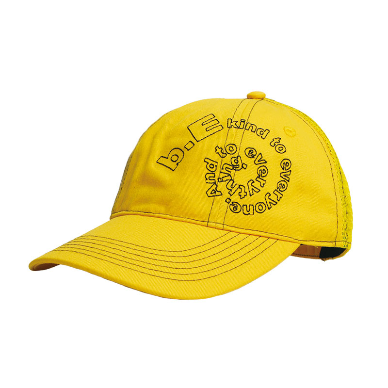 b.Eautiful(ビューティフル)/ B-Turn Low Profile Hat -YELLOW/BLACK-