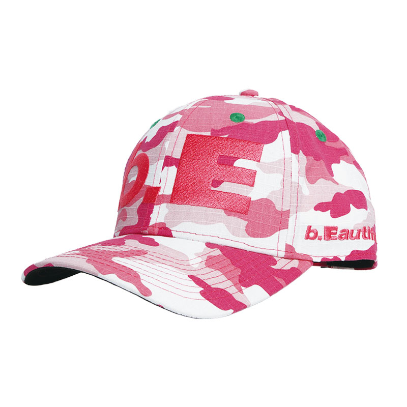 b.Eautiful(ビューティフル)/ b.E Hat -PINK CAMO-