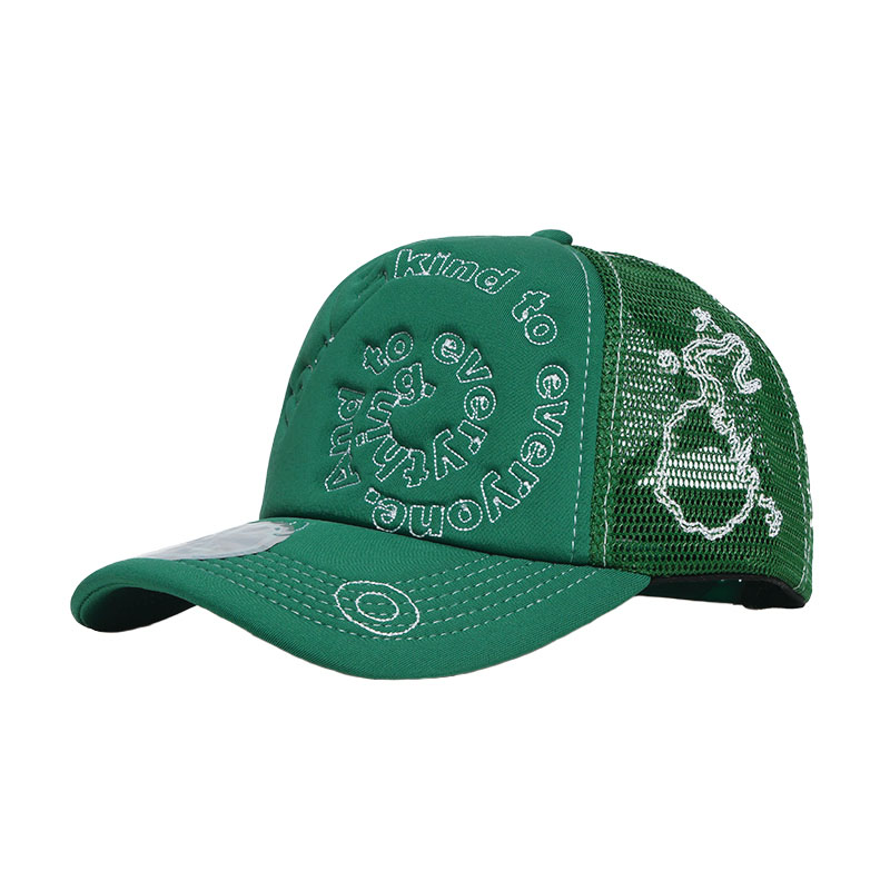 b.Eautiful(ビューティフル)/ Bi Foam Trucker Hat -GREEN-