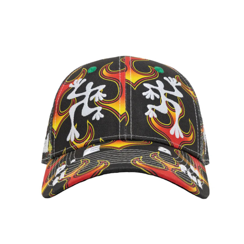 b.Eautiful(ビューティフル)/ Biyu Hat -RED FLAME/BLACK-