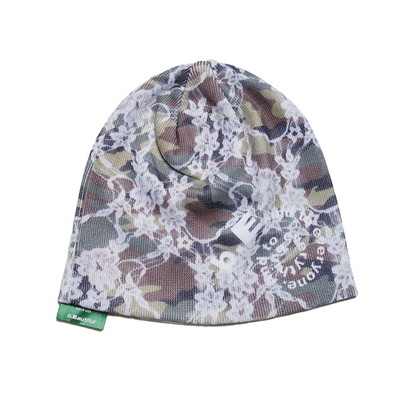 b.Eautiful(ビューティフル)/ Lace Camo Beanie -LACE CAMO-