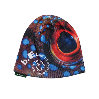 b.Eautiful(ビューティフル)/ Fish Flower Beanie -MULTI-