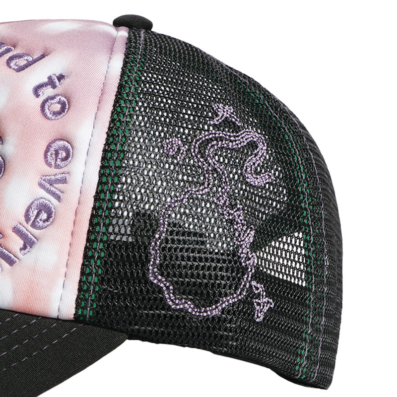 b.Eautiful(ビューティフル)/ Bi Foam Trucker Hat -FADED STAR/BLACK-
