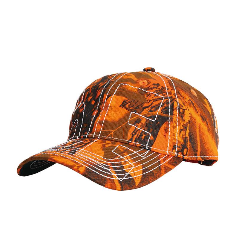 b.Eautiful(ビューティフル)/ Vapor Low Profile Hat -ORANGE CAMO/WHITE-