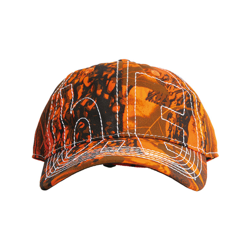 b.Eautiful(ビューティフル)/ Vapor Low Profile Hat -ORANGE CAMO/WHITE-