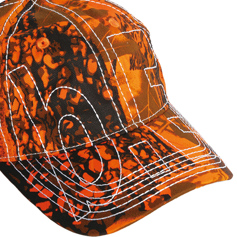 b.Eautiful(ビューティフル)/ Vapor Low Profile Hat -ORANGE CAMO/WHITE-