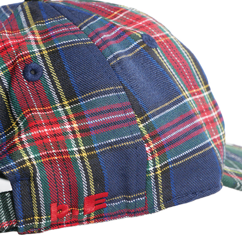 b.Eautiful(ビューティフル)/ Empty Low Profile Hat -GREEN PLAID/NAVY PLAID-