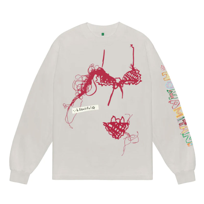 b.Eautiful(ビューティフル)/ b.Eautiful x Shoma Mitani Bikini LS Shirt -CEMENT-