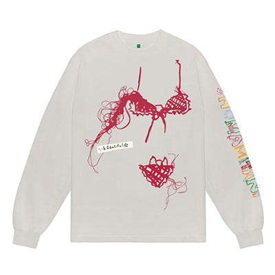 b.Eautiful(ビューティフル)/ b.Eautiful x Shoma Mitani Bikini LS Shirt -CEMENT-