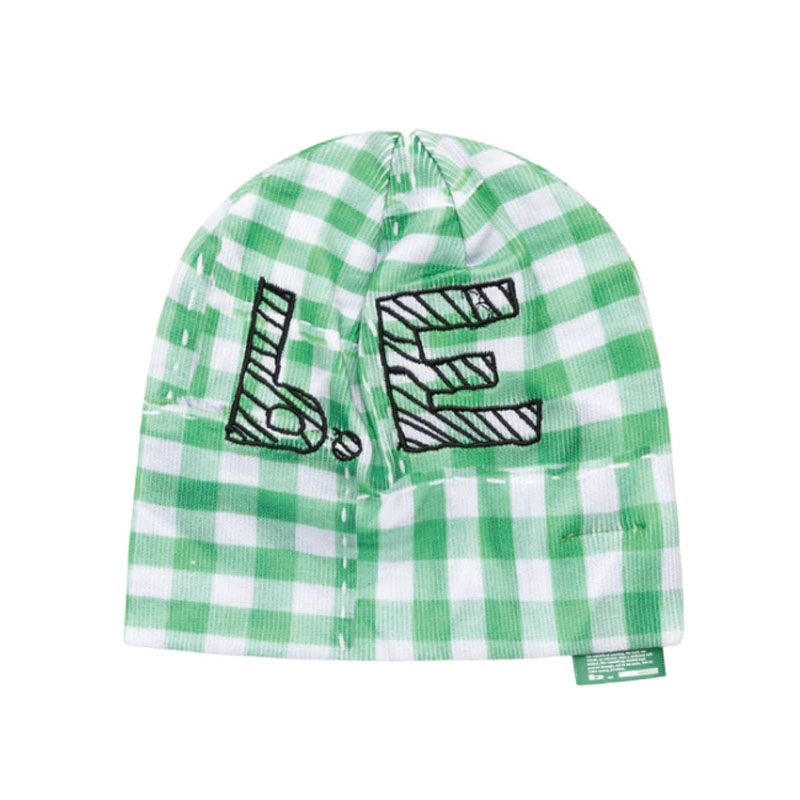 b.Eautiful(ビューティフル)/ b.Eautiful x Shoma Mitani I ＜3 b.E Beanie -Green Checker-