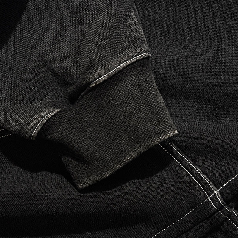 CASH ONLY(キャッシュオンリー)/ Strip Zip-Thru Hood -2.COLOR-