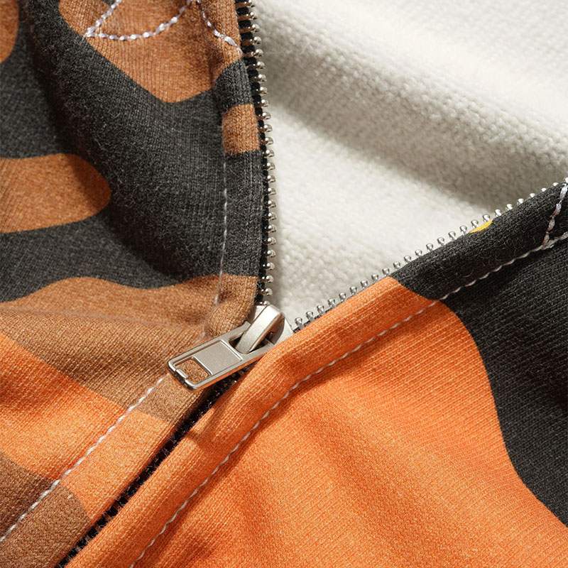 CASH ONLY(キャッシュオンリー)/ Strip Zip-Thru Hood -2.COLOR-