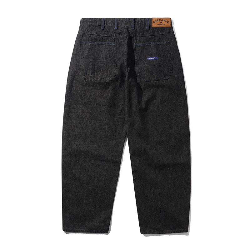 CASH ONLY(キャッシュオンリー)/ Break Denim Jeans -STREAKY BLACK-