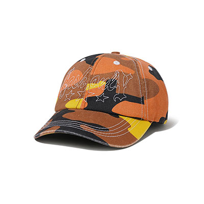 CASH ONLY(キャッシュオンリー)/ Strip 6 Panel Cap -2.COLOR-