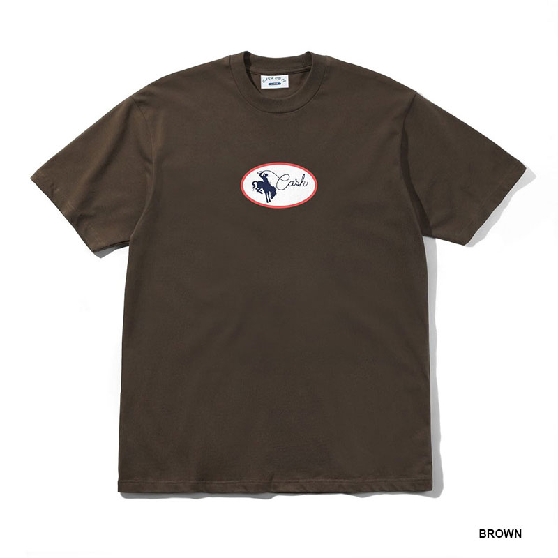 CASH ONLY(キャッシュオンリー)/ Rodeo T-Shirt -2.COLOR-