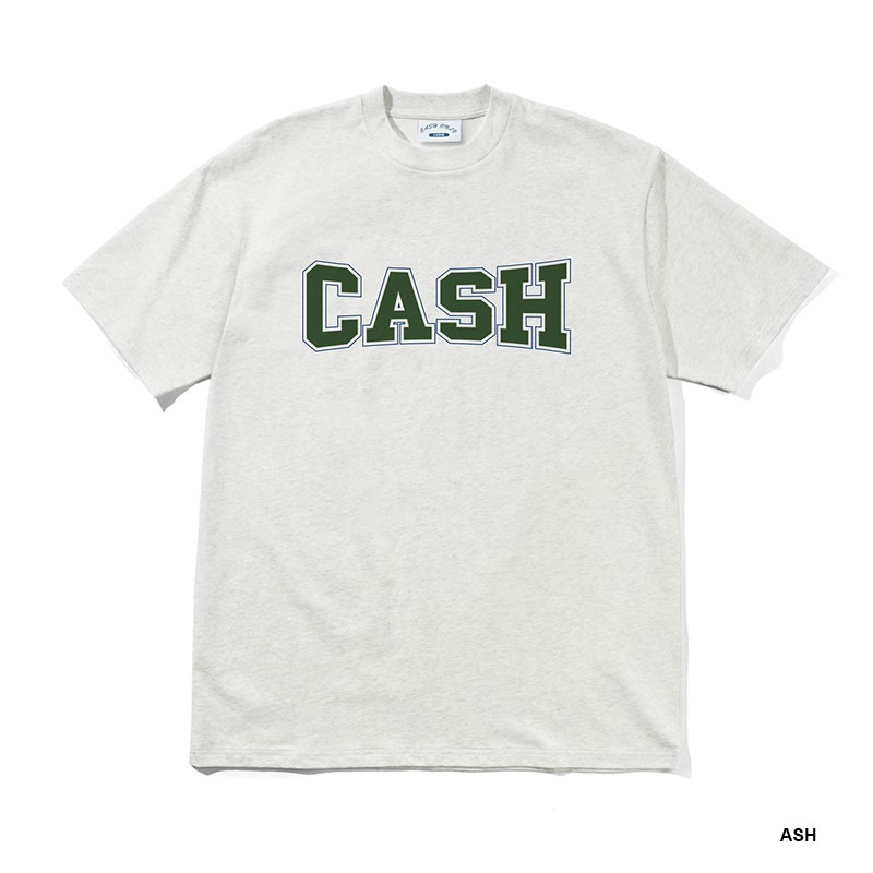 CASH ONLY(キャッシュオンリー)/ Campus T-Shirt -2.COLOR-
