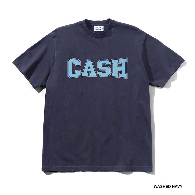 CASH ONLY(キャッシュオンリー)/ Campus T-Shirt -2.COLOR-