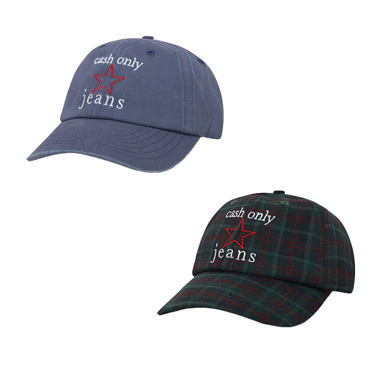 CASH ONLY(キャッシュオンリー)/ Star 6 Panel Cap -2.COLOR-