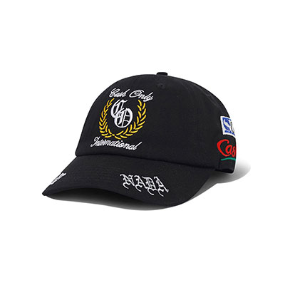 CASH ONLY(キャッシュオンリー)/ Nada 6 Panel Cap -BLACK-