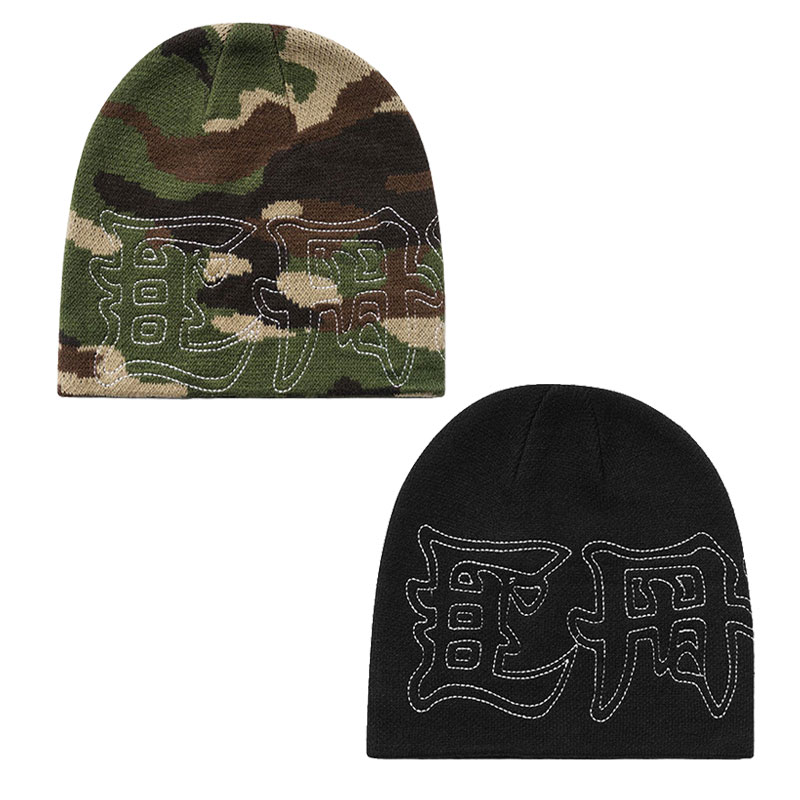 CASH ONLY(キャッシュオンリー)/ Cash Skully Beanie -2.COLOR-