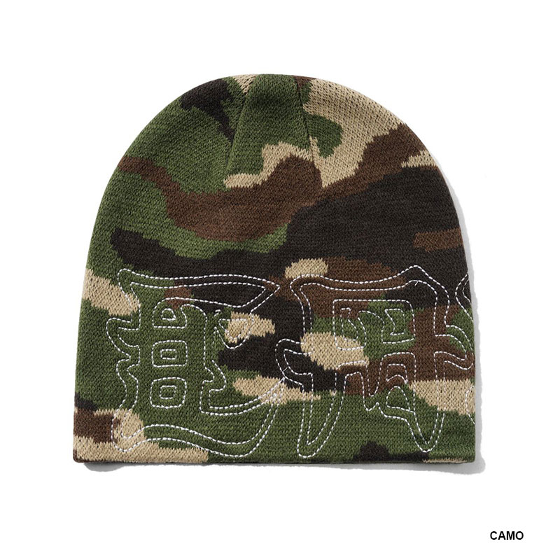 CASH ONLY(キャッシュオンリー)/ Cash Skully Beanie -2.COLOR-