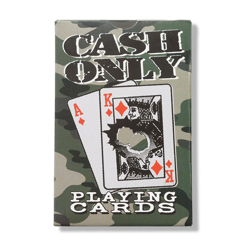 CASH ONLY(キャッシュオンリー)/ Playing Cards -CAMO-